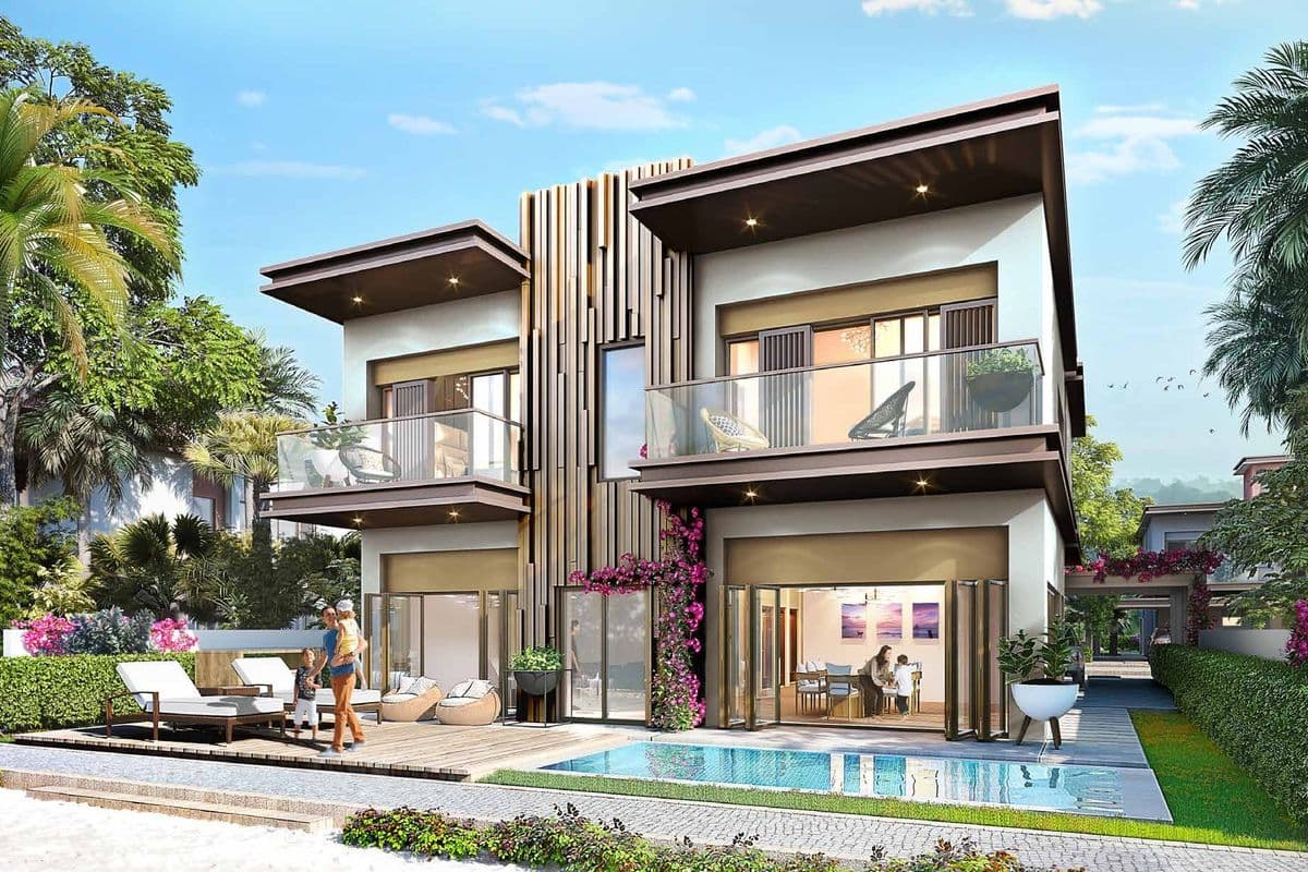 6 bedroom villa in DAMAC Lagoons Nice 2, photograph 1 of 15