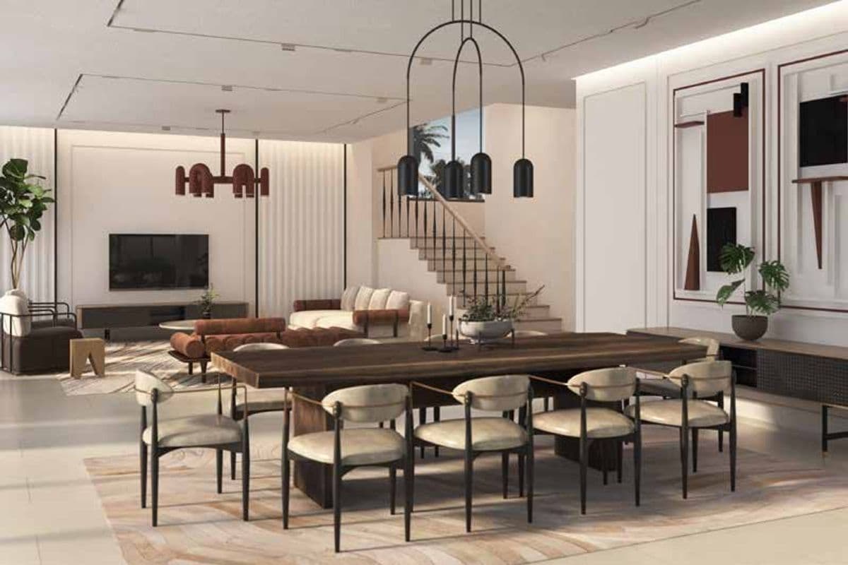 6 bedroom villa in DAMAC Lagoons Nice 2, photograph 2 of 15