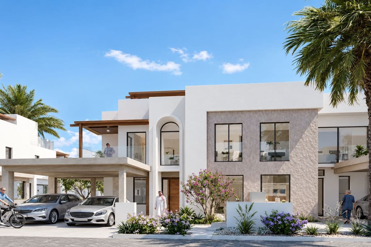 5 bedroom villa in Hayat 6 at Dubai South, photograph 2 of 11